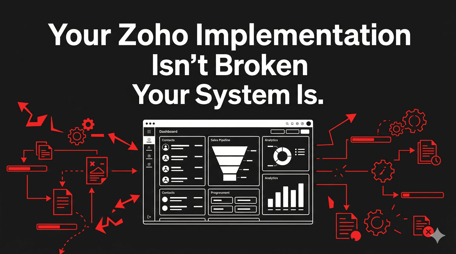 Your Zoho Implementation Isn't Broken. Your System Is.